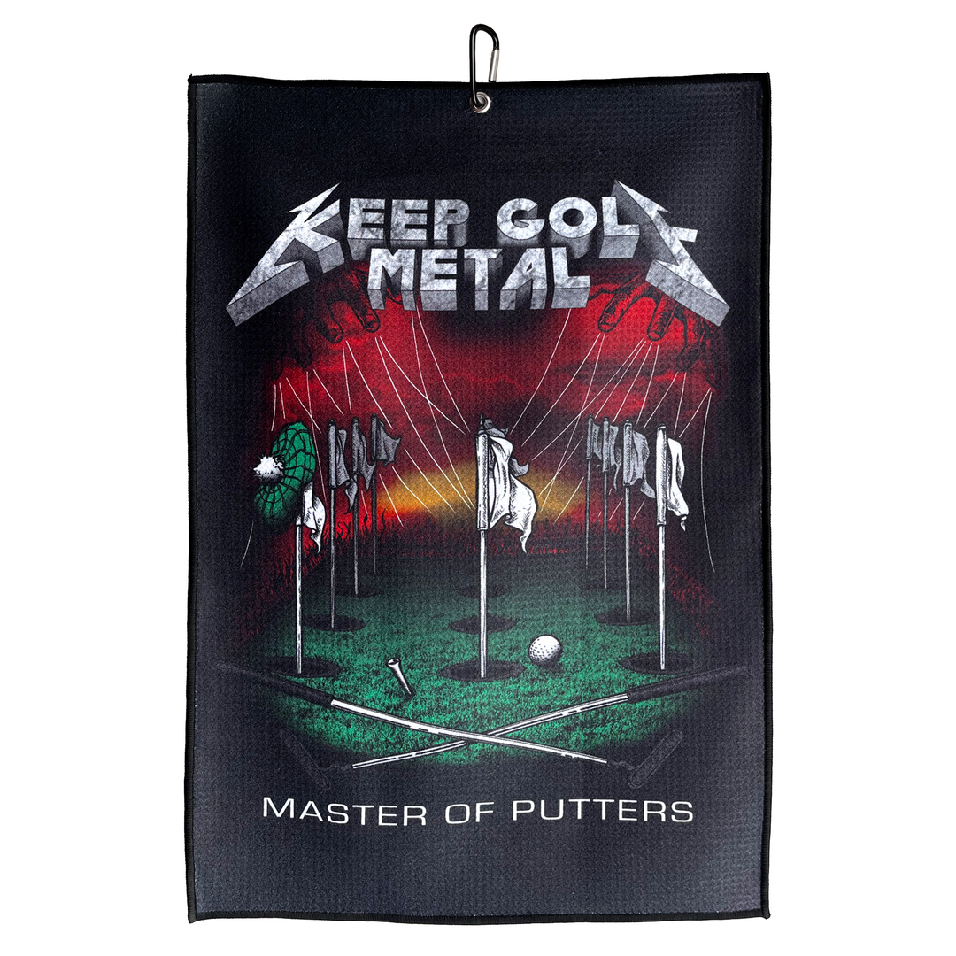 Master Of Putters Golf Towel